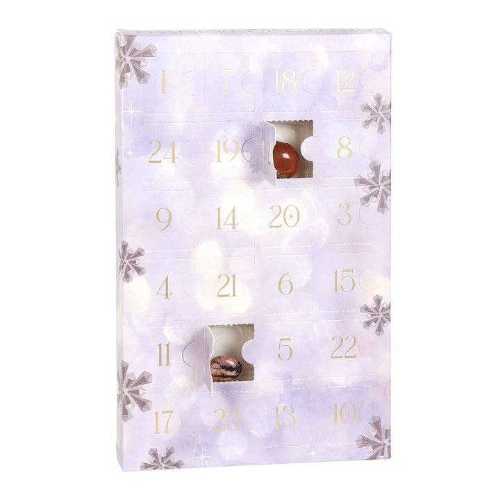 24-tägiger Weihnachts-Adventskalender mit Heilsteinen
