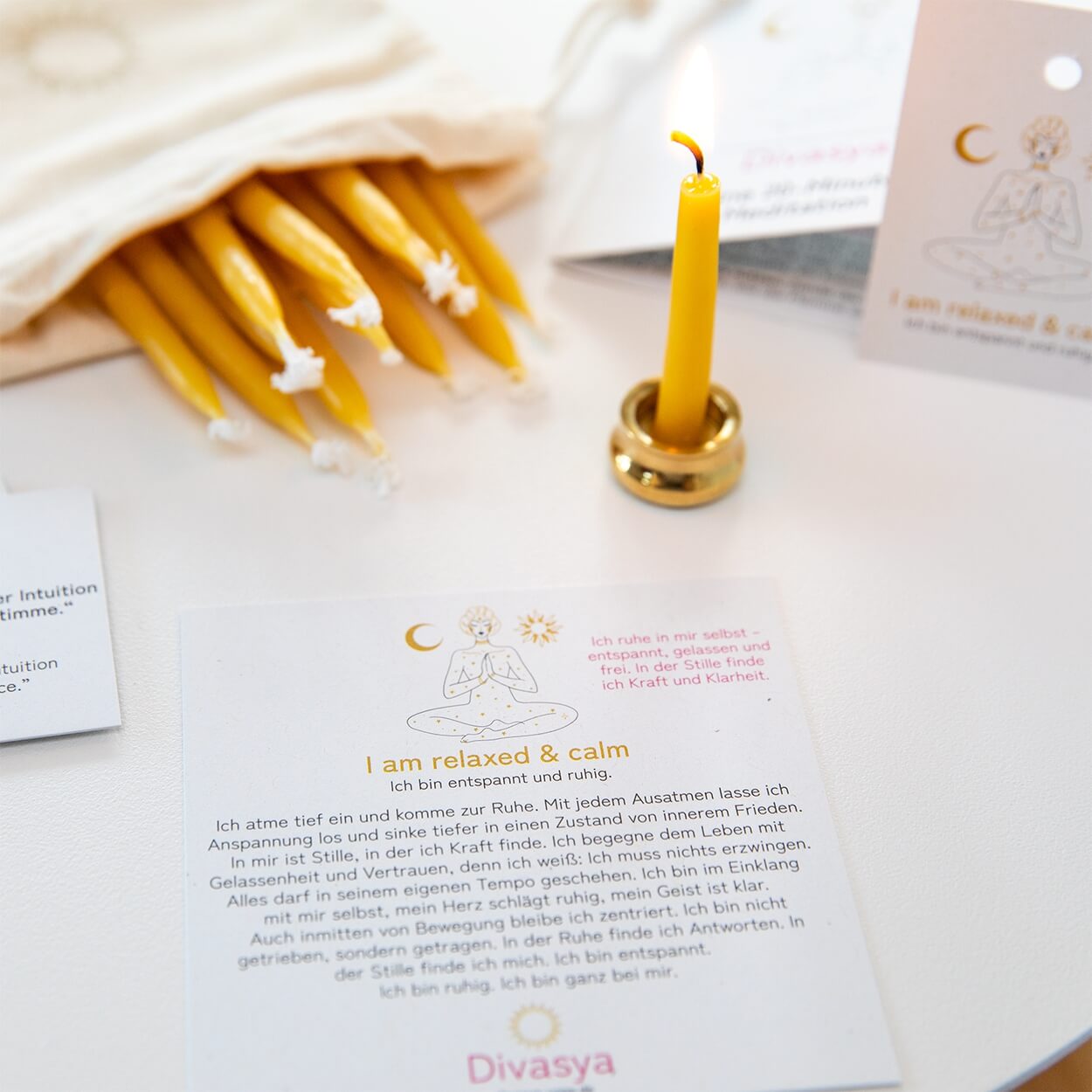 20-Minuten-Kerzen | I am grounded & strong