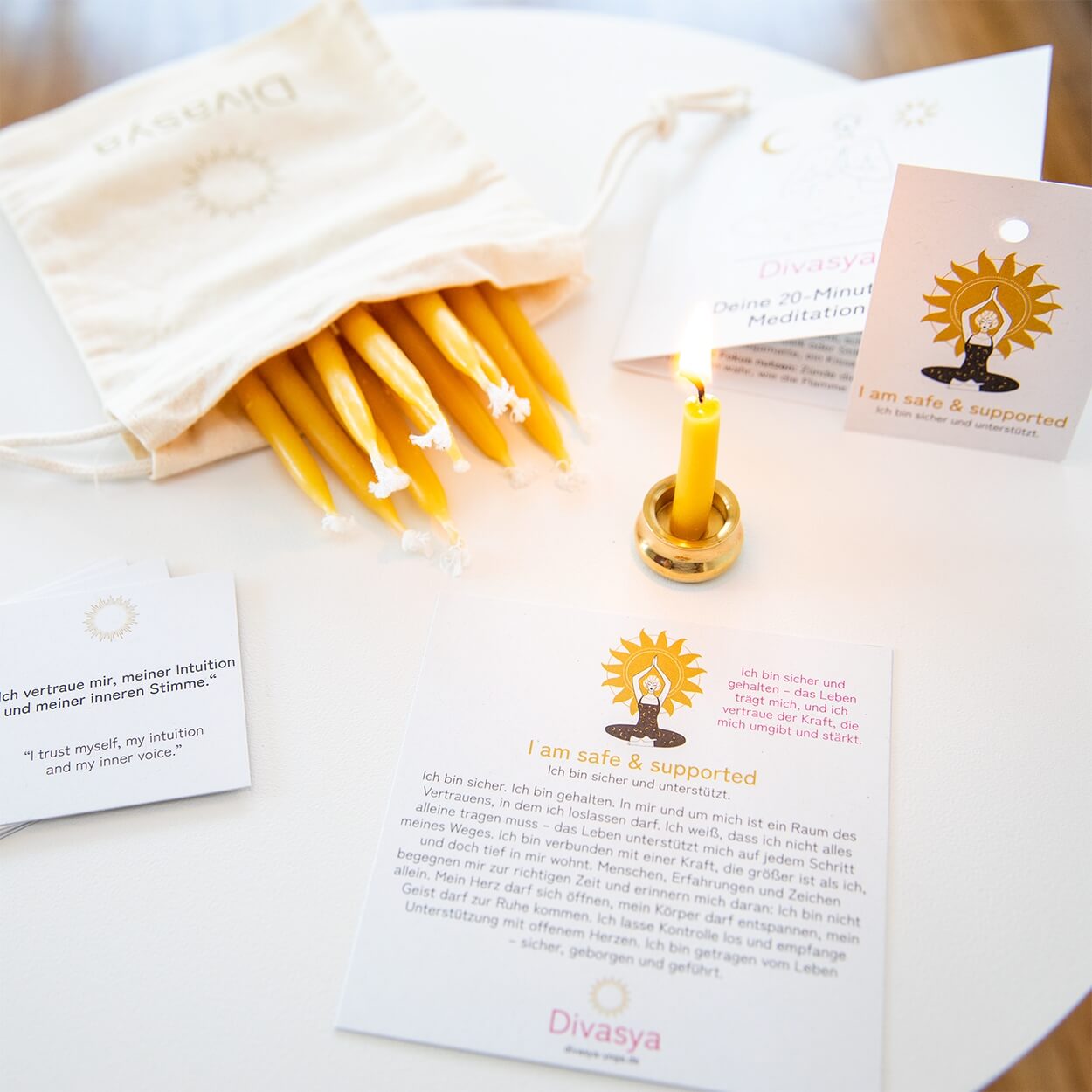 20-Minuten-Kerzen | I am grounded & strong