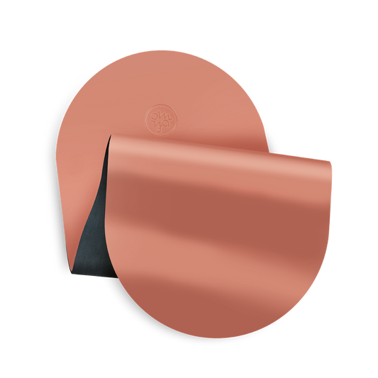 Oval Advanced Grip Yogamatte - Blush
