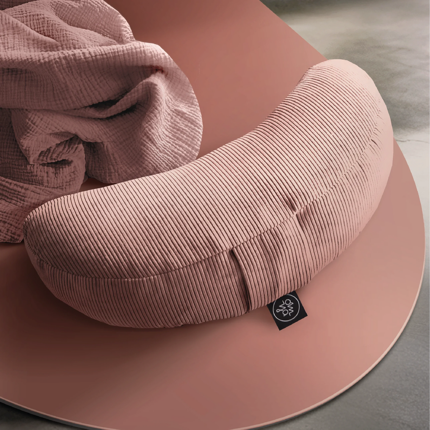 Yoga-Bolster „Blush Cord Harmonie“