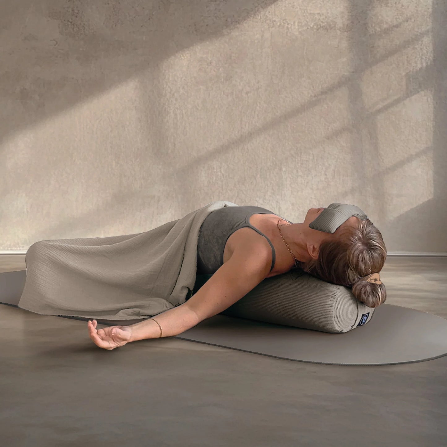 Yoga-Bolster „Dune Cord Ruhepunkt“