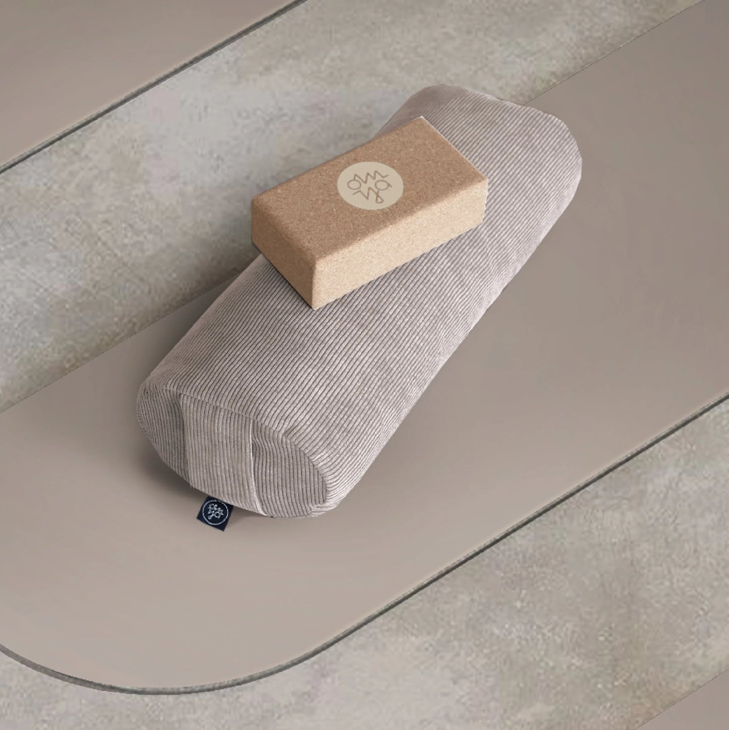 Yoga-Bolster „Dune Cord Ruhepunkt“