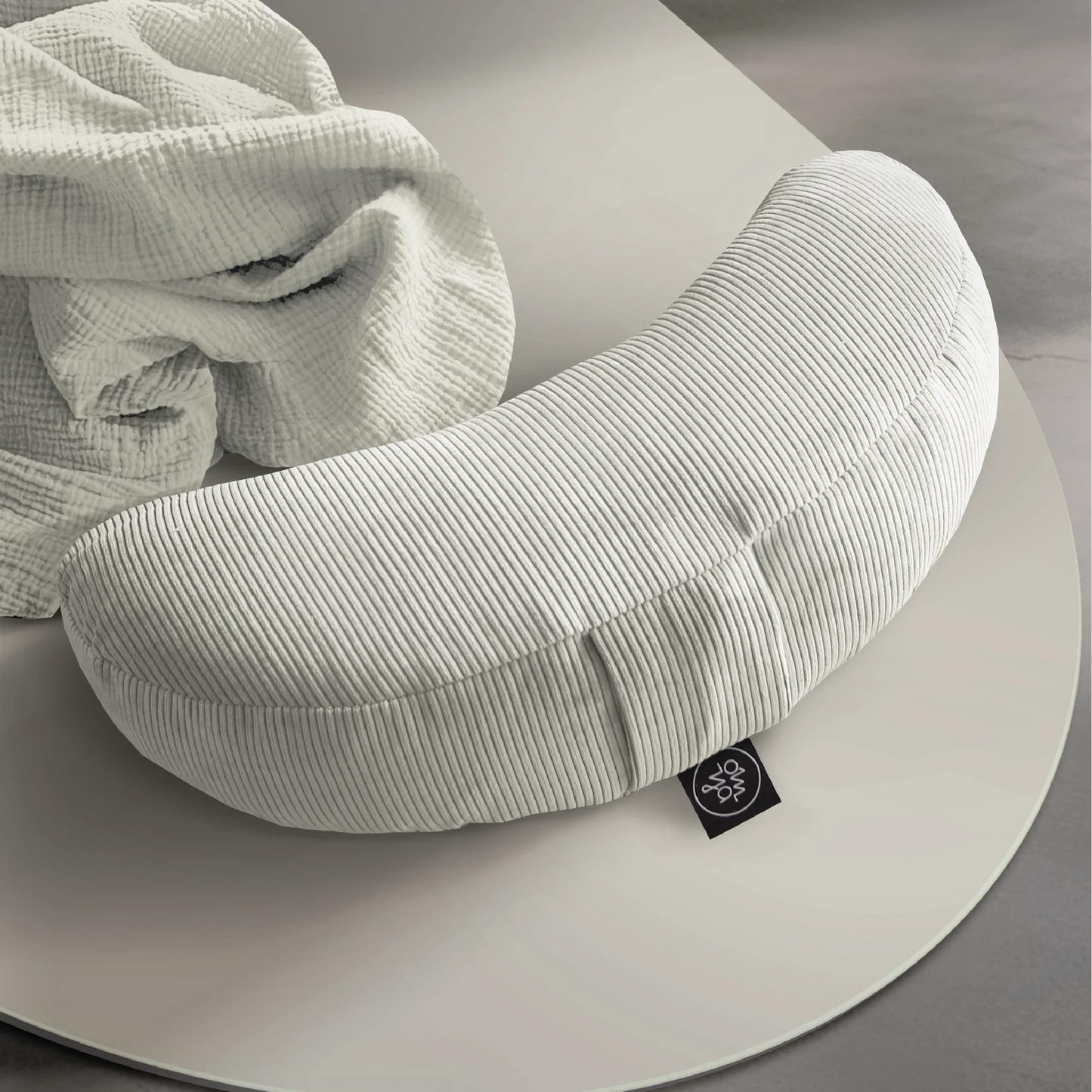 Oval Advanced Grip Yogamatte - Pearl