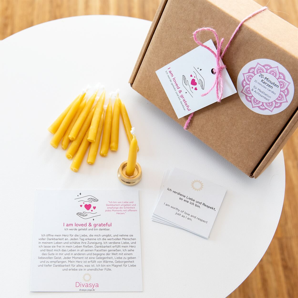 20-Minuten-Kerzen | I am grounded & strong