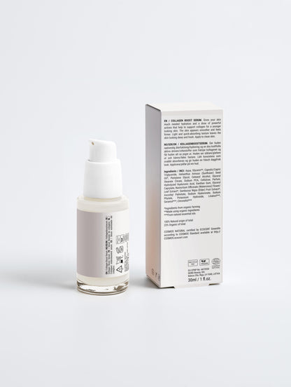 Brilléa Kollagen Boost Serum spendet Feuchtigkeit für straff wirkende Haut