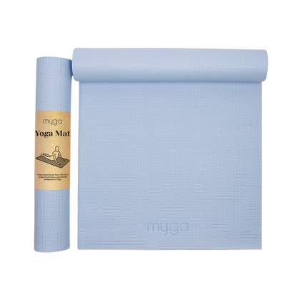 Myga Yogamatte Himmelblau, rutschfest