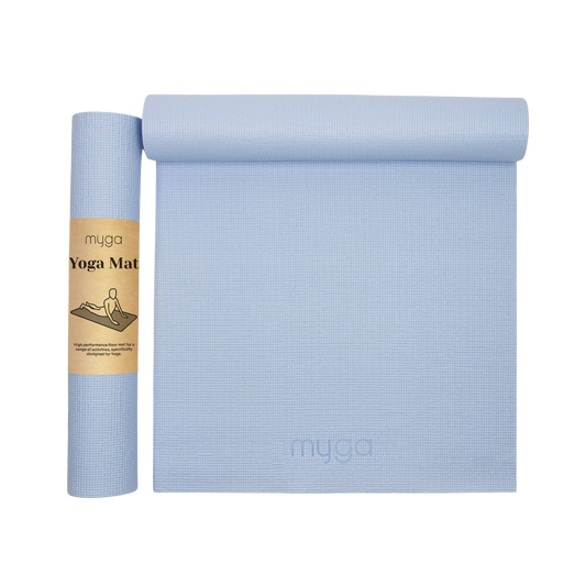 Myga Yogamatte Himmelblau, rutschfest