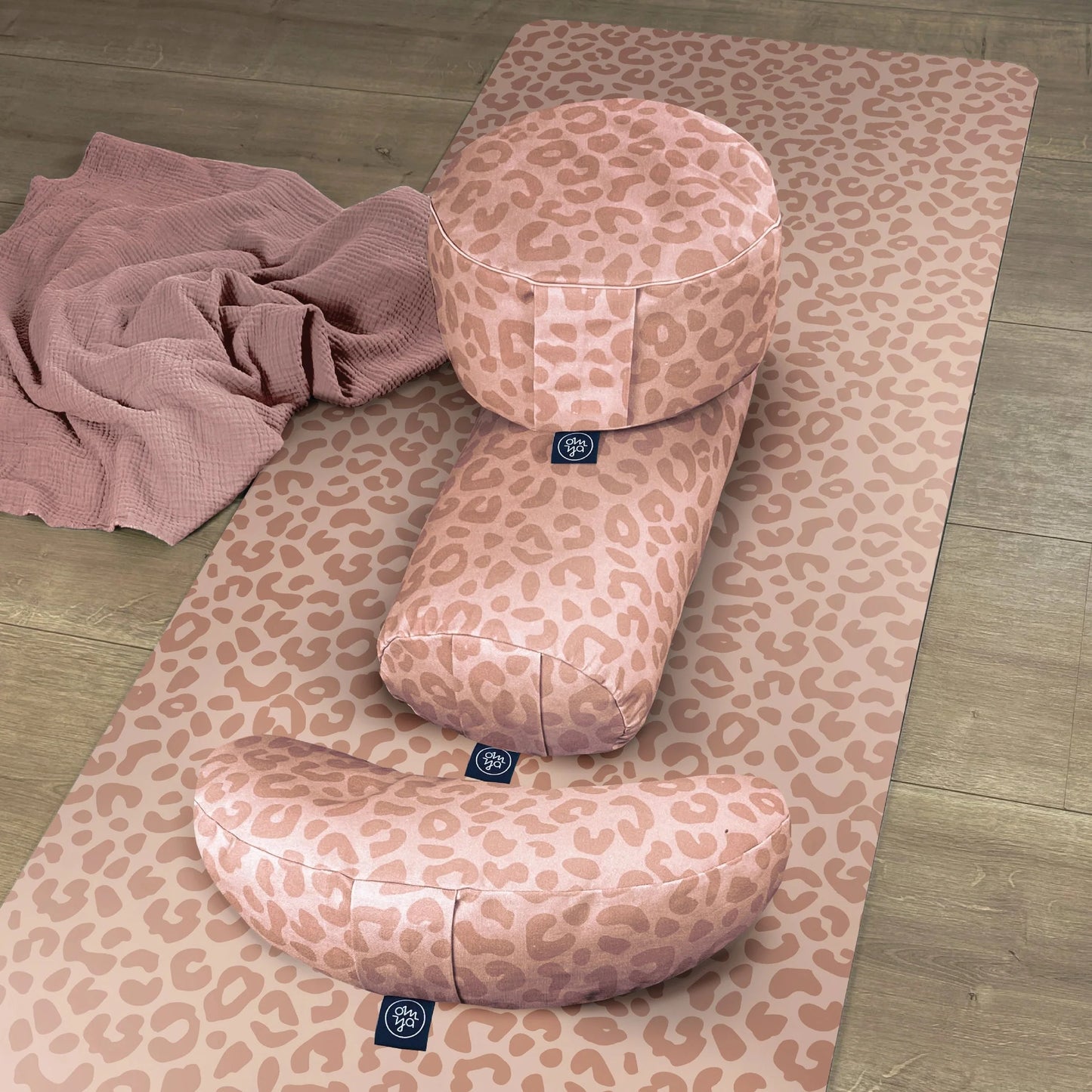 Yoga-Bolster „Rosé Leo Balance“