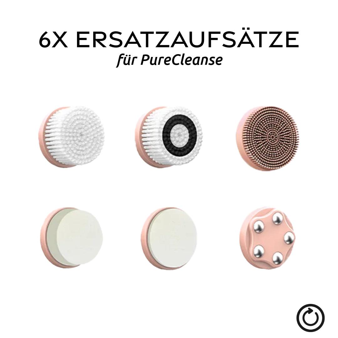 PURENIN Ersatzaufsätze für Gesichtsreinigungsbürste – Set