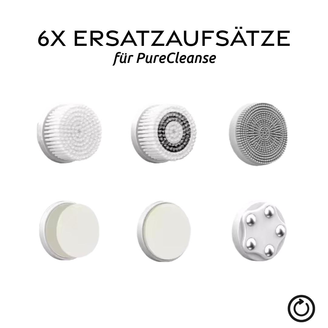 PURENIN Ersatzaufsätze für Gesichtsreinigungsbürste – Set