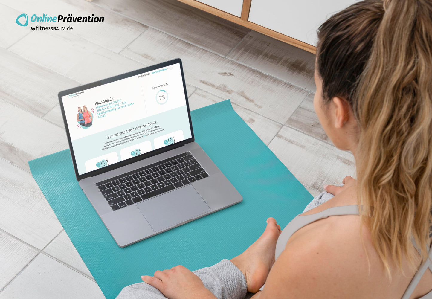 INTERVALLTRAINING - Dein Ganzkörpertraining für mehr Fitness & Kraft: 8-Wochen Online-Präventionskurs – bis zu 100% erstattbar + 6 Monate Gratiszugang fitnessRAUM.de