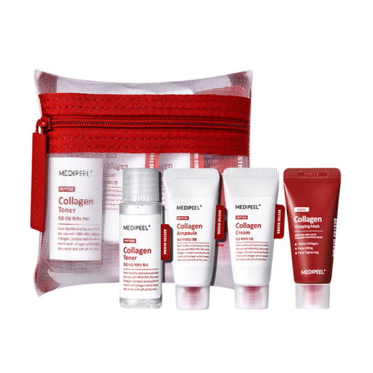 MEDI-PEEL Red Lacto Kollagen Trial Kit – Mini Hautpflege-Set
