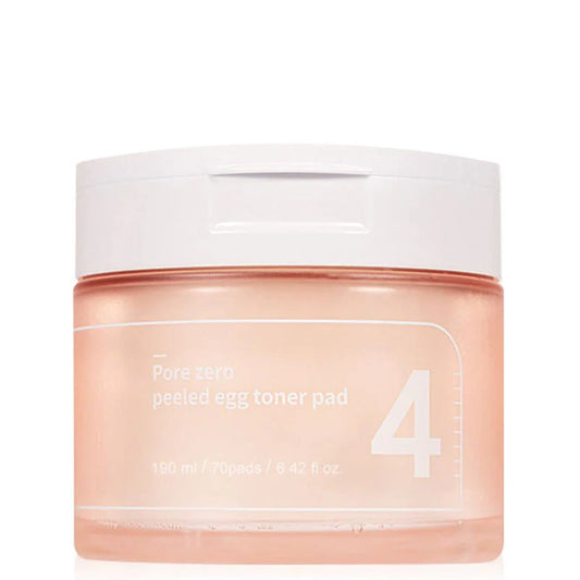 Numbuzin No.4 Pore Zero Toner Pads – 70 Pads (190 ml)