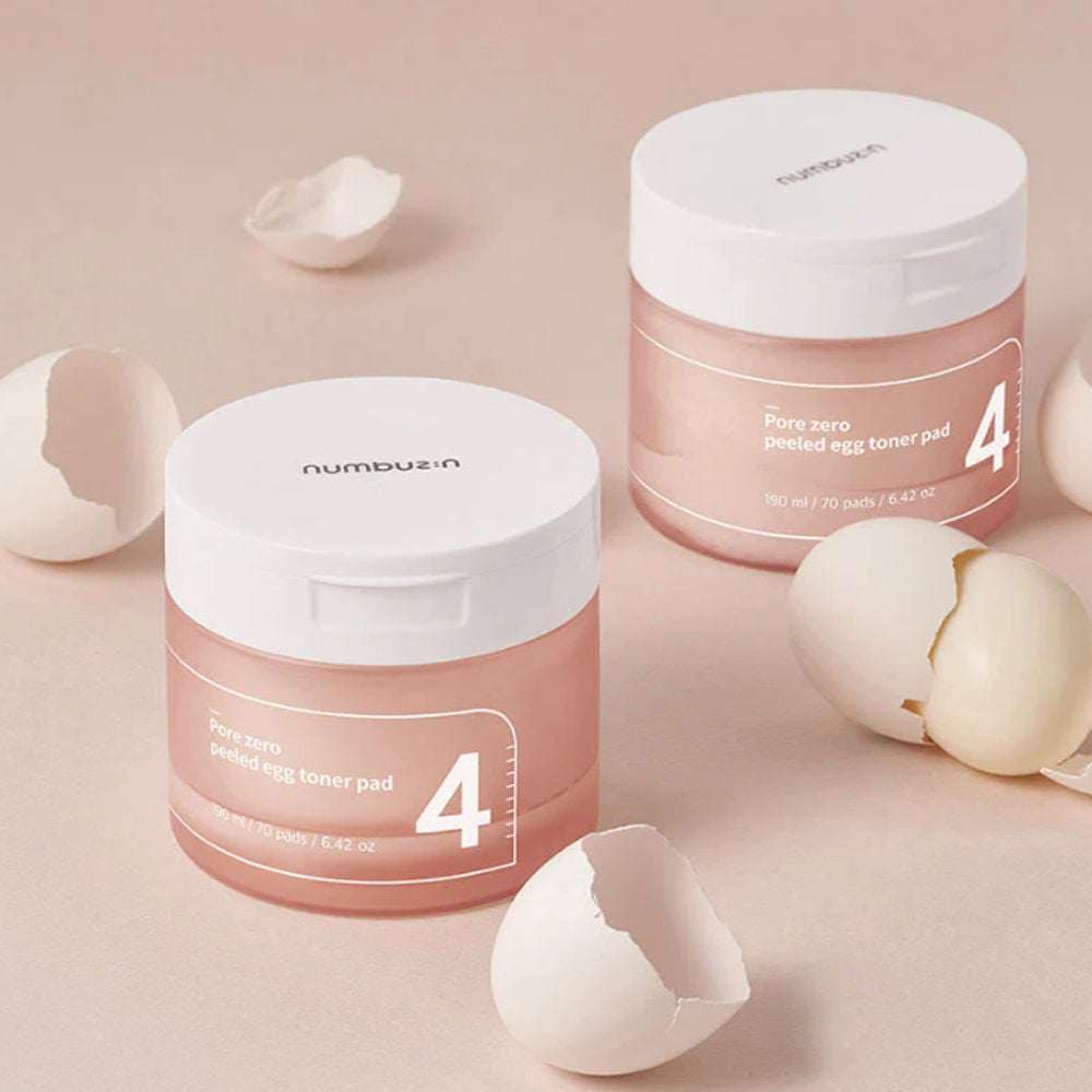 Numbuzin No.4 Pore Zero Toner Pads – 70 Pads (190 ml)