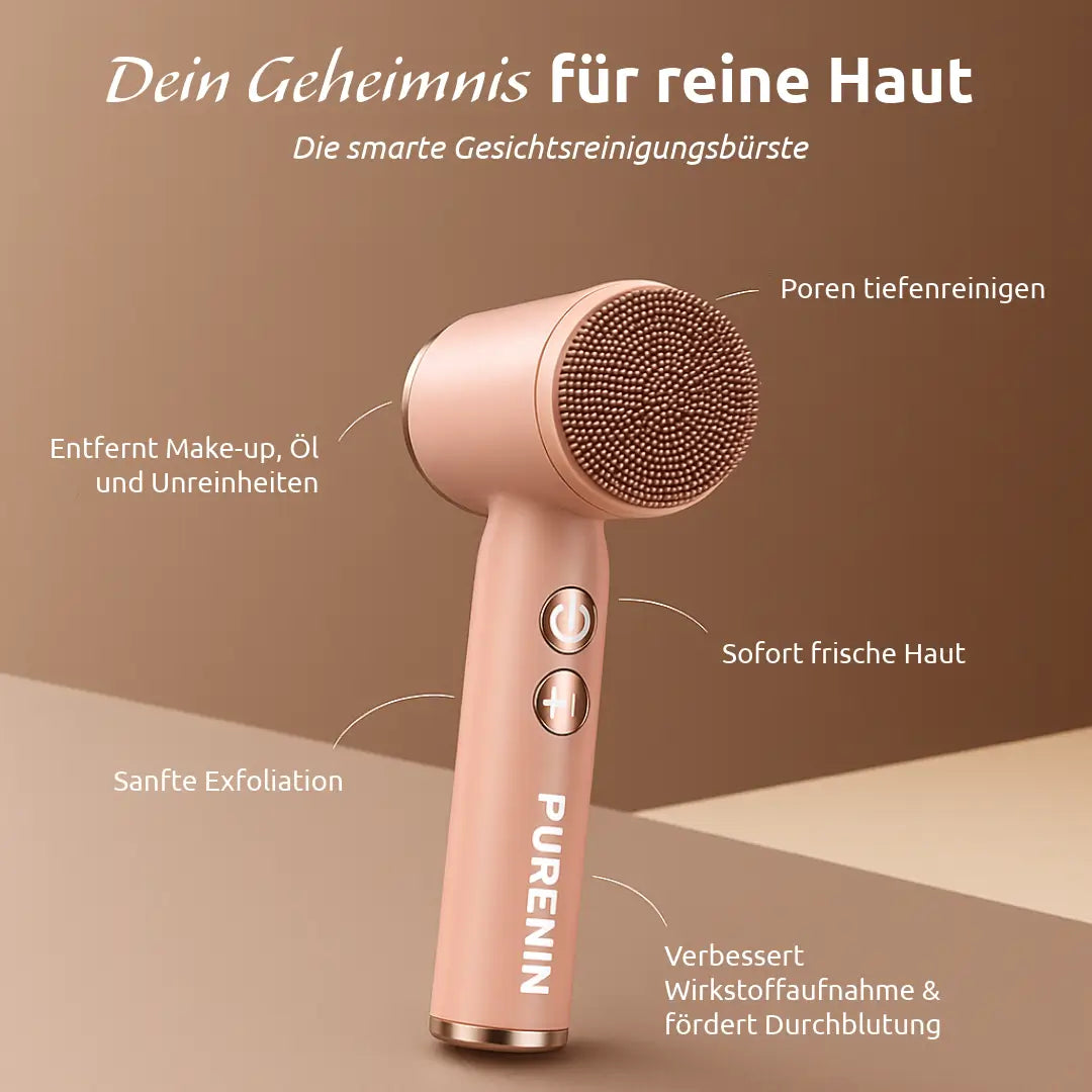 PURENIN Gesichtsbürste – 6-in-1 Set