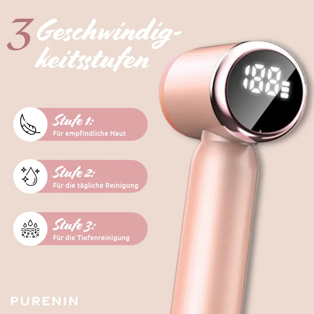 PURENIN Gesichtsbürste – 6-in-1 Set