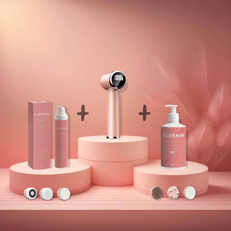 PURENIN Gesichtsbürste – 6-in-1 Set