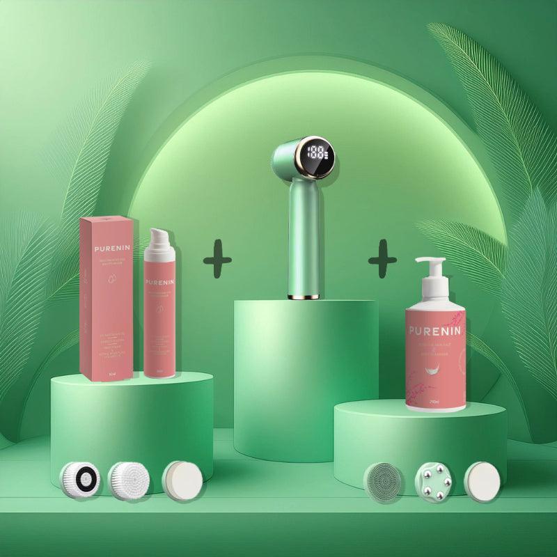 PURENIN Gesichtsbürste – 6-in-1 Set