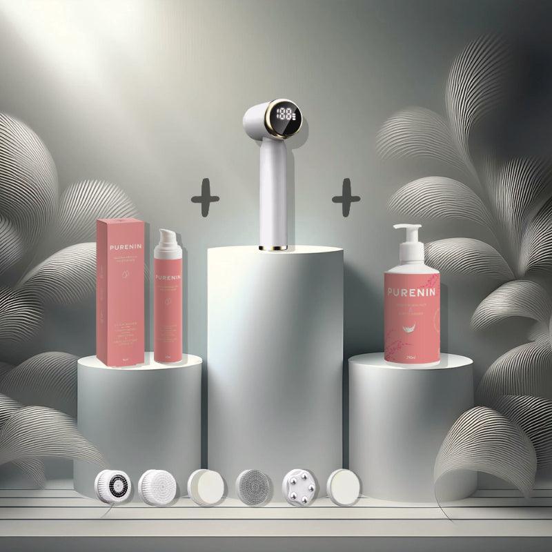 PURENIN Gesichtsbürste – 6-in-1 Set