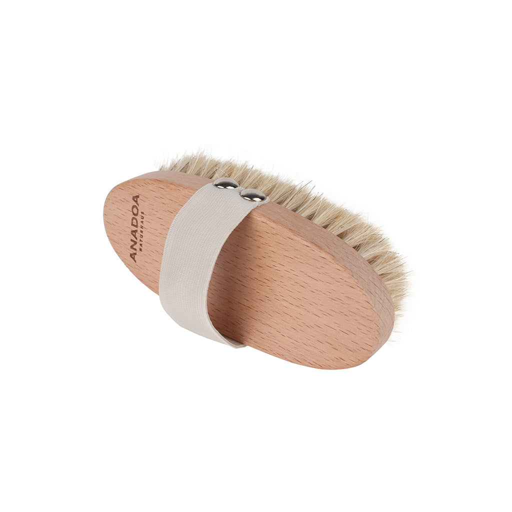 Rosshaar Körperbürste für Lymphmassage