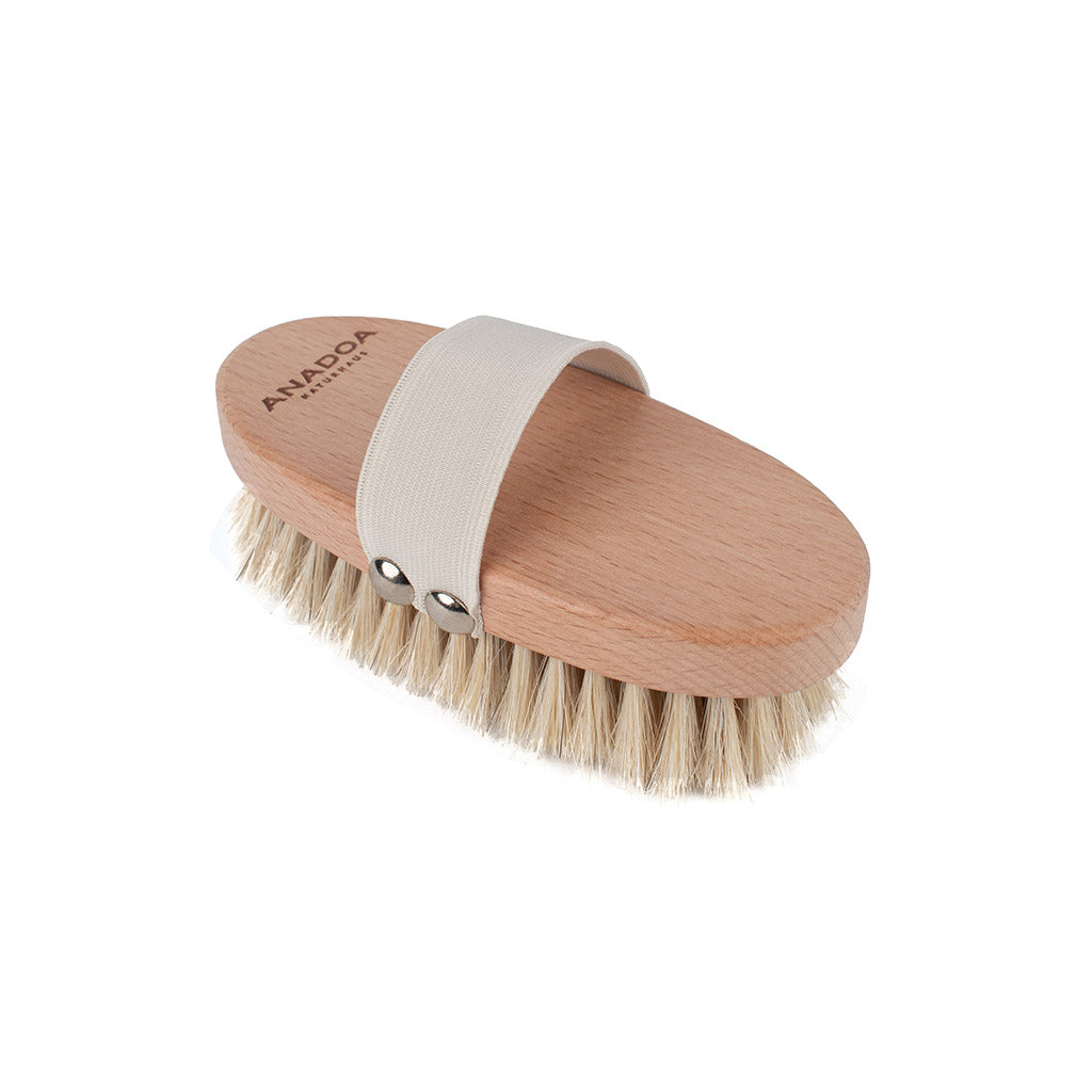 Rosshaar Körperbürste für Lymphmassage