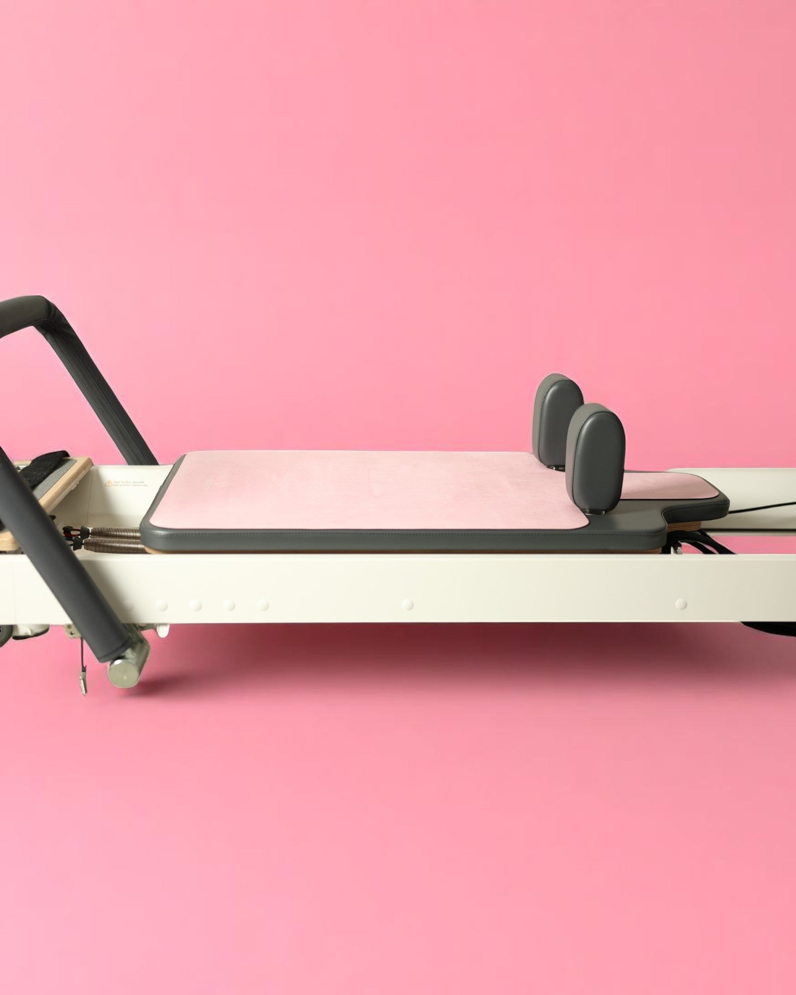 Reformer Matte Ballerina Rosa zusammengerollt mit Tragetasche