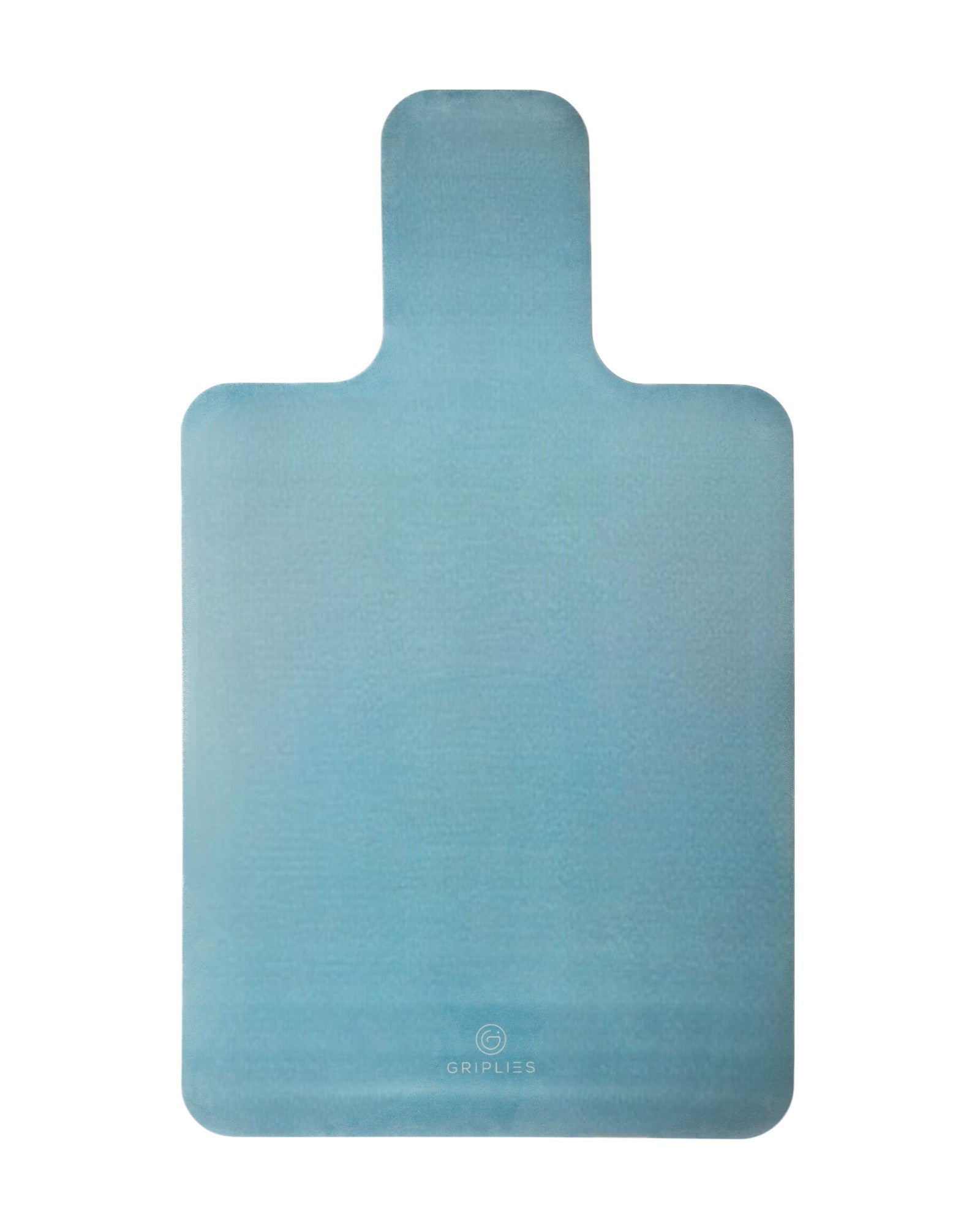 Mikrofaser Pilates Reformer Matte in Powder Blue auf dem Reformer