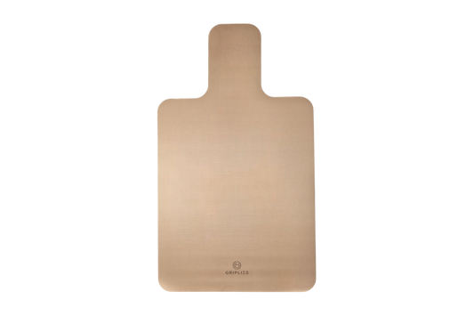 Mikrofaser Pilates Reformer Matte in Vanilla Cloud auf dem Reformer