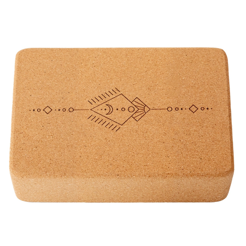 Yoga Korkblock „Sacred Shapes Classic“