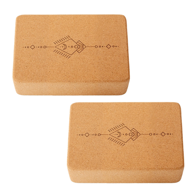 Yoga Korkblock „Sacred Shapes Classic“