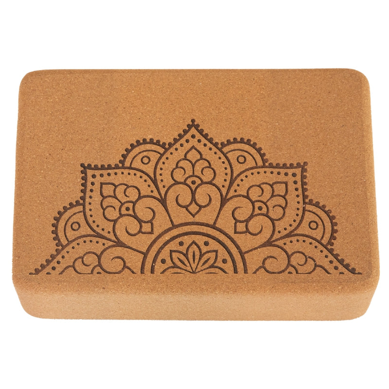 Yoga Korkblock „Sacred Shapes Classic“