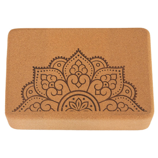 Yoga Korkblock „Sacred Shapes Classic“