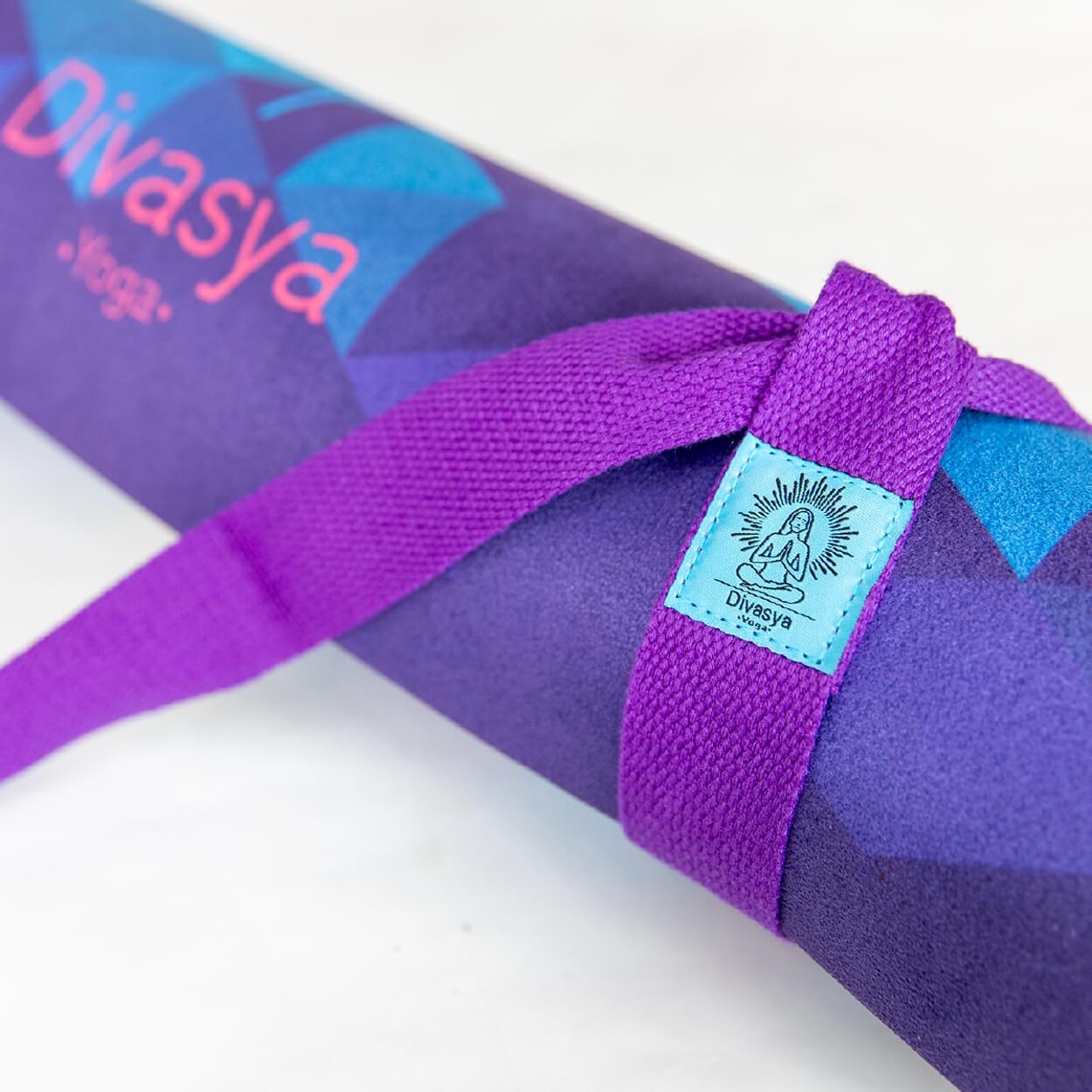 Nachhaltige Yogamatte aus Naturkautschuk & recycelter Mikrofaser