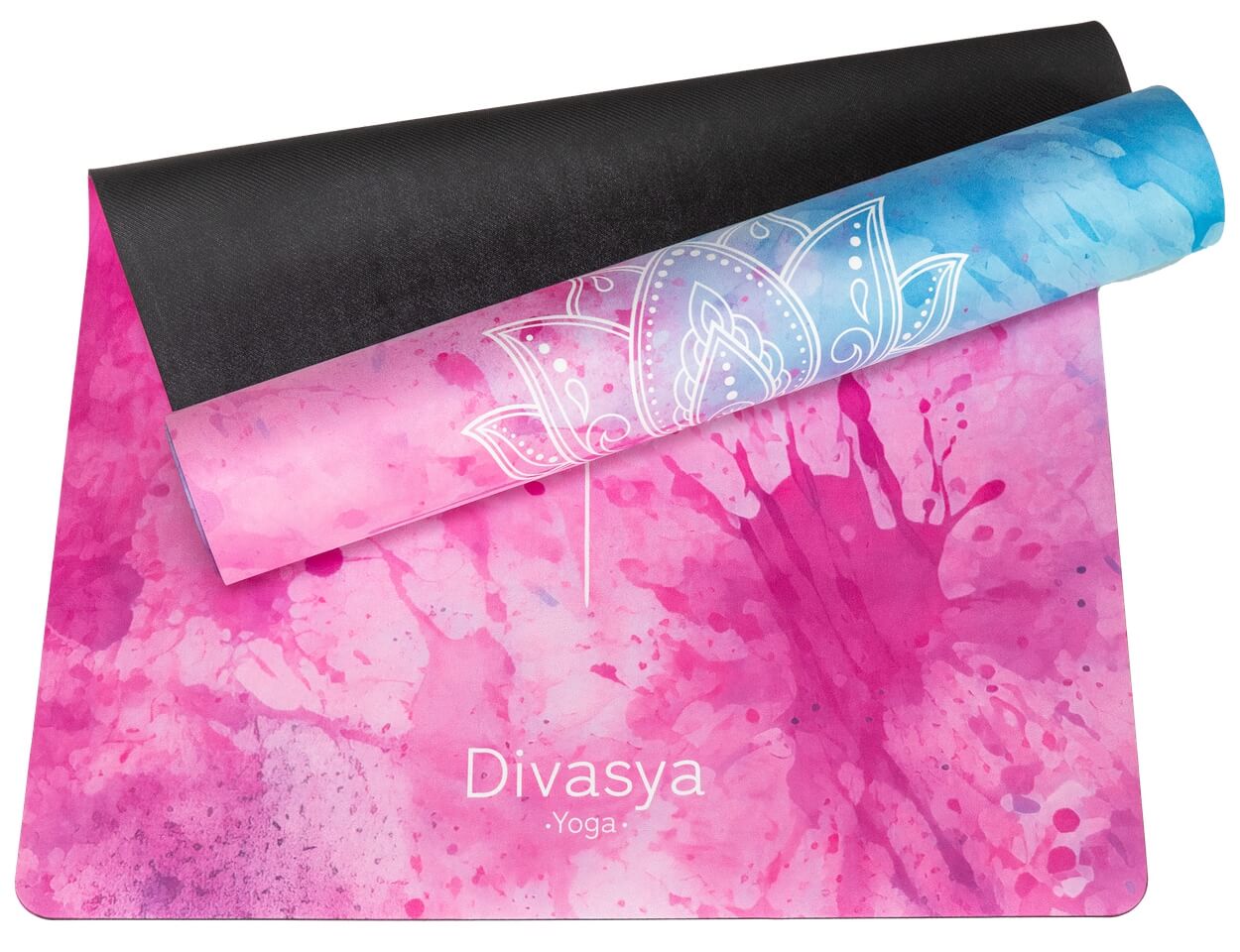 Nachhaltige Yogamatte aus Naturkautschuk & recycelter Mikrofaser