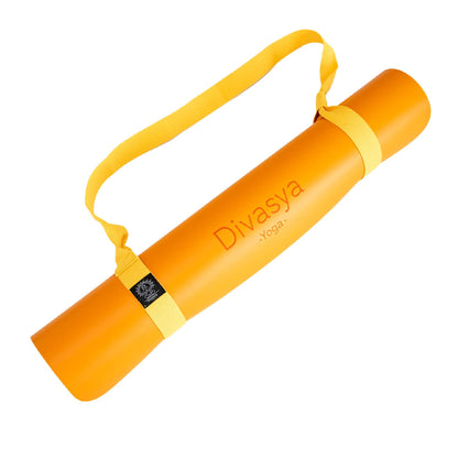 Tragegurt für Yogamatte in Golden Orange, Zubehör für Yogamatten zur einfachen Aufbewahrung und zum Transport