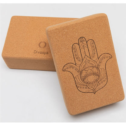 Yoga Block aus Kork mit rutschfester Oberfläche