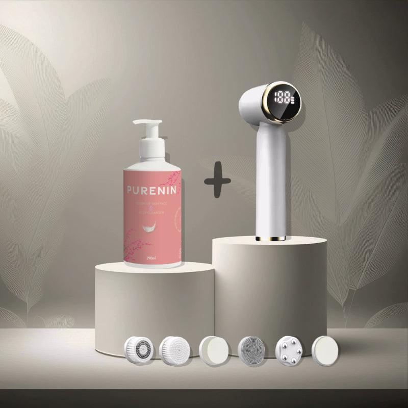 PURENIN Gesichtsbürste – 6-in-1 Set