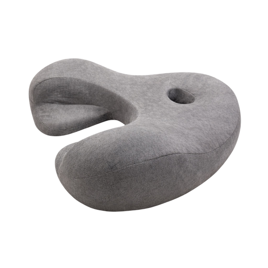 Écalutier Ergonomisches Meditationskissen in U-Form aus Memory-Schaum, 74 x 61,5 x 20 cm