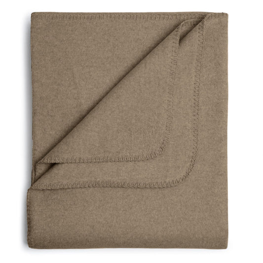 Flauschige Baumwolldecke - regional hergestellt