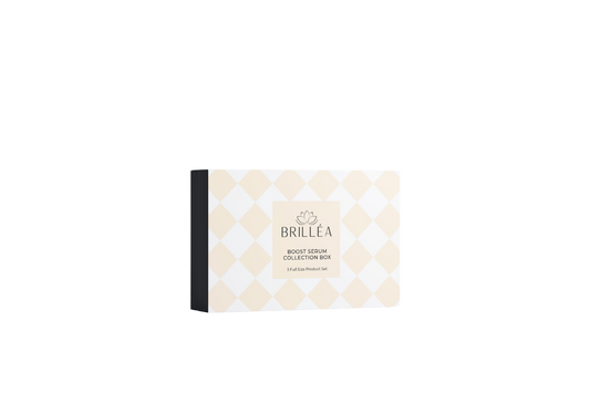 Brilléa Boost Serum Kollektion Box als Set für die Gesichtspflege