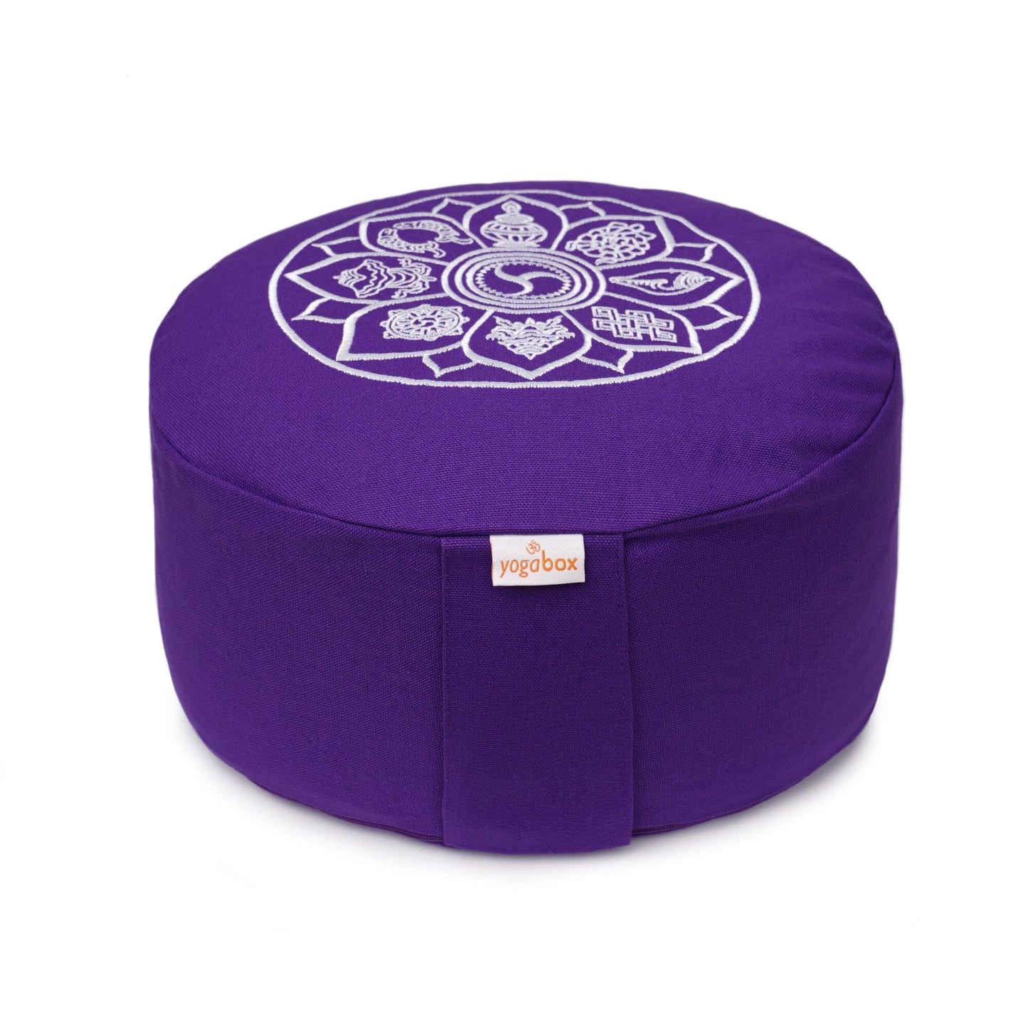 Meditationskissen Glückssitz® 8 Glückverheißende Symbole