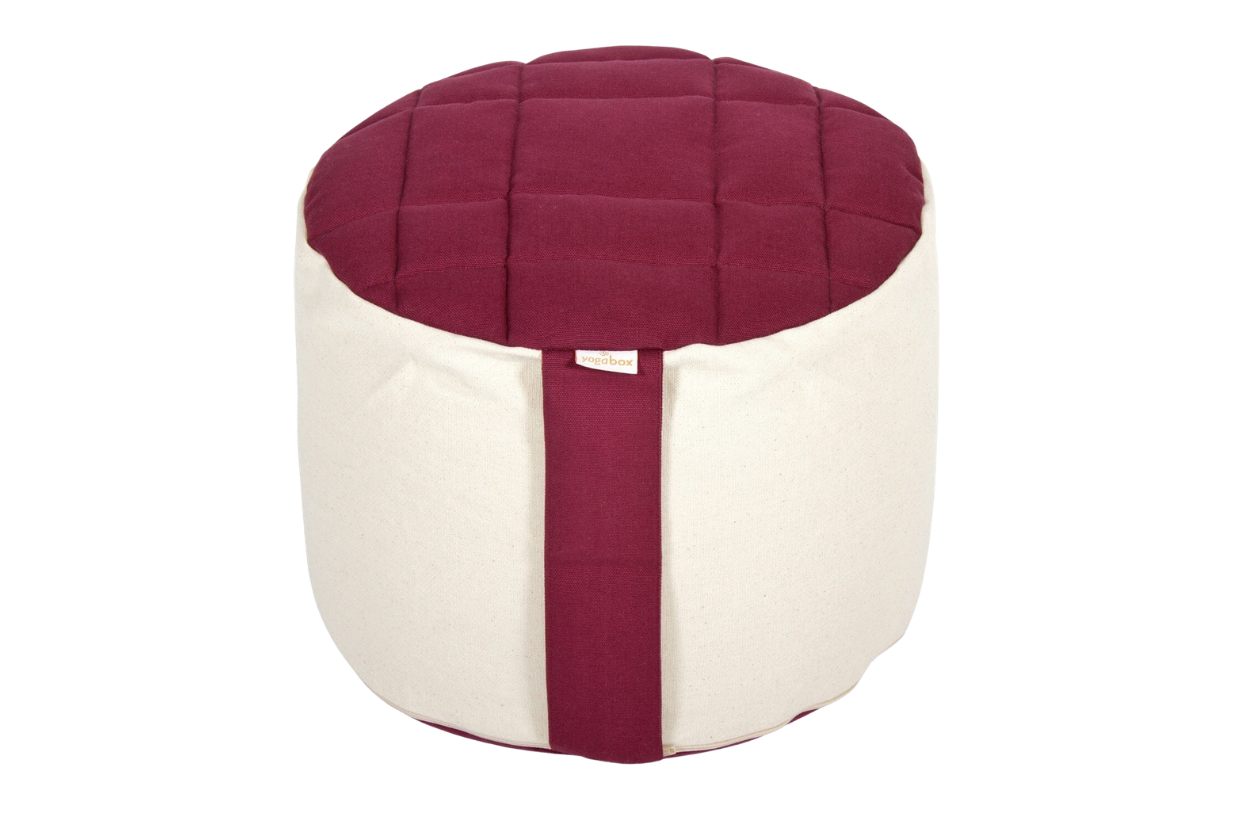 Meditationskissen Rondo Big Premium rund für bequemes, aufrechtes Sitzen