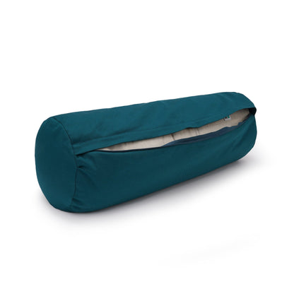 Festes rundes Bolster für Yoga, Pilates und Meditation