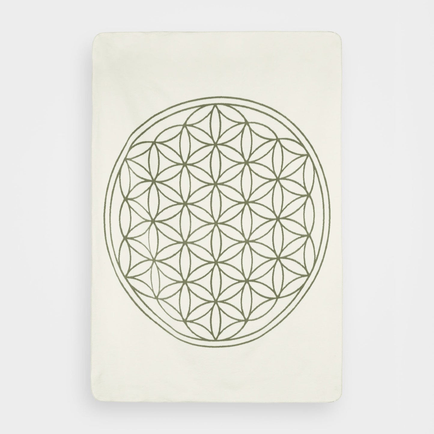 Yogadecke Blume des Lebens - regional hergestellt