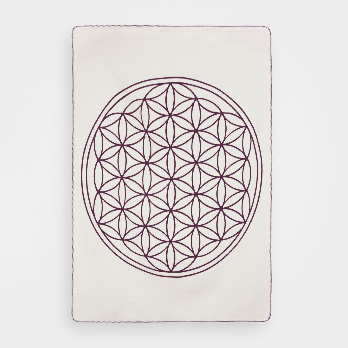 Yogadecke Blume des Lebens - regional hergestellt