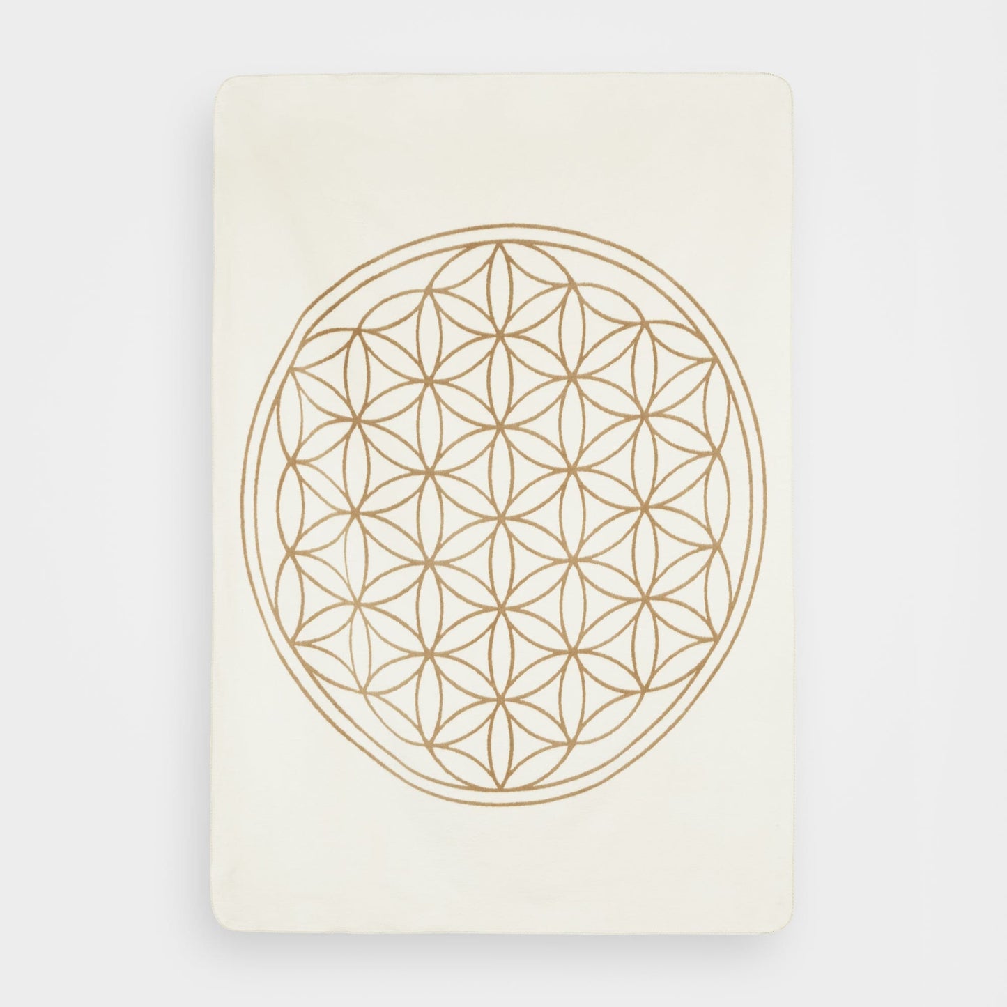 Yogadecke Blume des Lebens - regional hergestellt