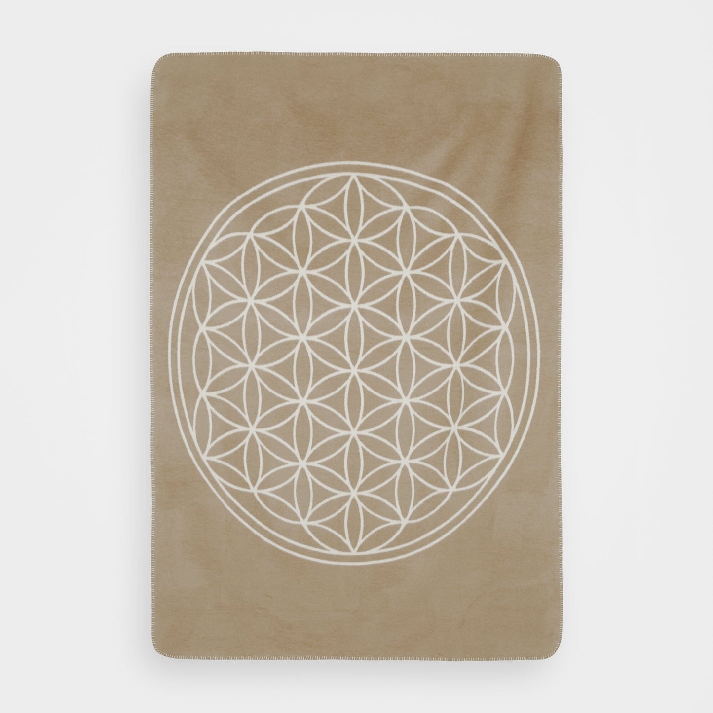 Yogadecke Blume des Lebens - regional hergestellt