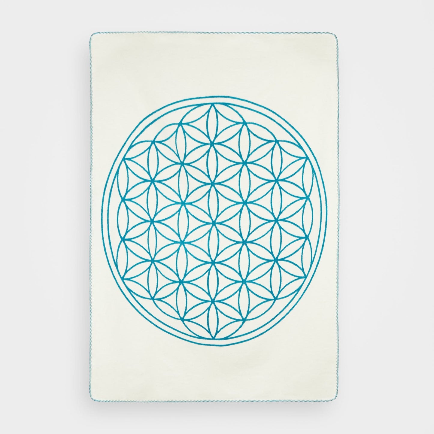 Yogadecke Blume des Lebens - regional hergestellt