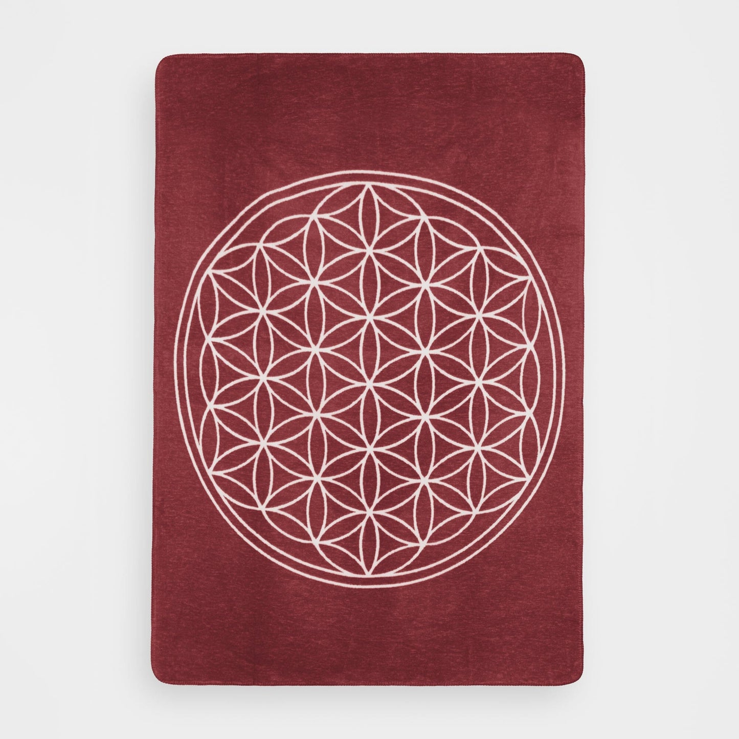 Yogadecke Blume des Lebens - regional hergestellt